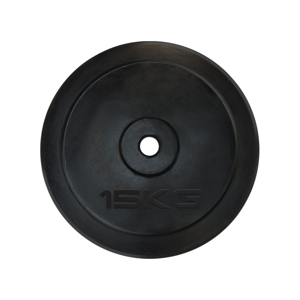 Изображение товара Диск обрезиненный UNIXFIT 15 кг, 25 мм для тренировки