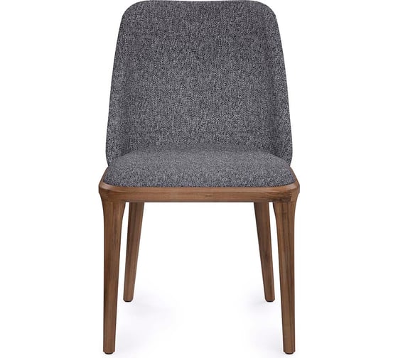 Изображение товара Стул ALSAV AL 502 Bruno 520x570x860 мм орех темный/ткань melange-grey 21000826