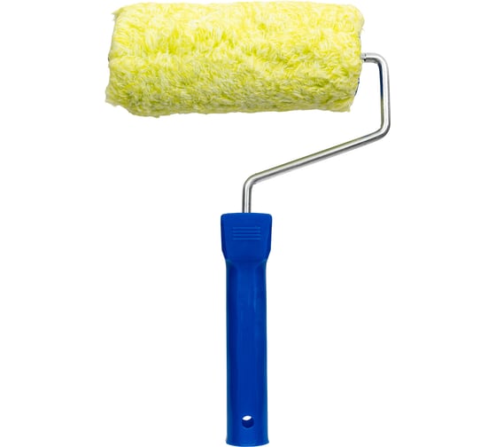 Изображение товара Валик Малярок полиакрил "Пушистый" 150 мм D 50 мм, ворс 12 мм, плот.430 гр/м2, ручка 6 мм шплинт "" 754-0150