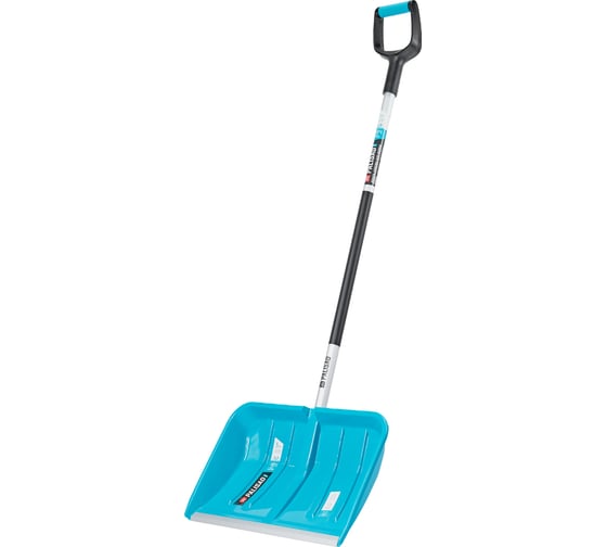 Изображение товара Лопата-скрепер для уборки снега PALISAD LUXE полипропилен, 550х340х1450 мм, алюминиевый черенок, ПВХ 61727