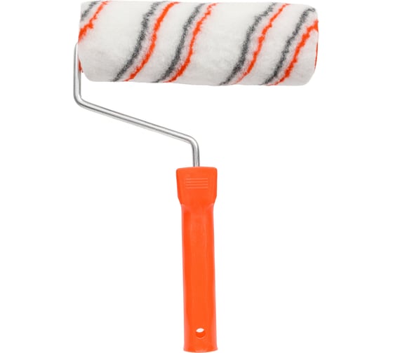 Изображение товара Валик Малярок "ТЕРМОФЬЮЖН" "СК" 180 мм D 48 мм, быстросъемная ручка 6 мм, ворс 10 мм, плотность 560 гр/м2, "" 992-0180