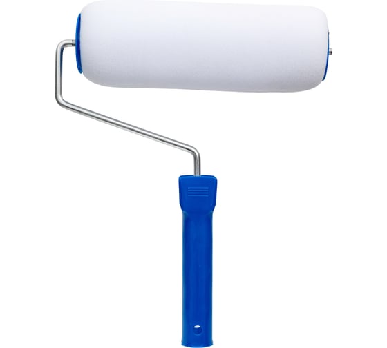 Изображение товара Валик Малярок поролон 200 мм D 50 мм, плотность 25 гр./дм3, ручка 6 мм "" 250-0200