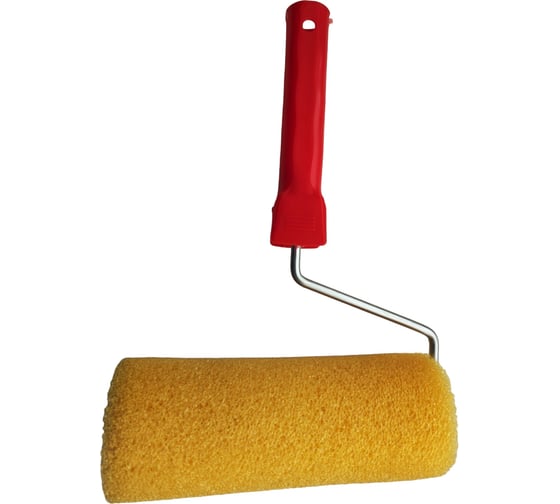 Изображение товара Структурный валик Малярок "Шорох" D 80 мм 230 мм, ручка 6 мм 251-0230