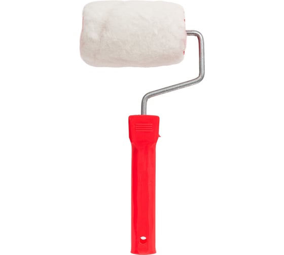 Изображение товара Валик Малярок "ТЕРМОФЬЮЖН" "Мех Иск." 100 мм D 48 мм, ворс 16 мм, плот. 470 гр/м2, быстросъемная ручка 6 мм "" 515-0100
