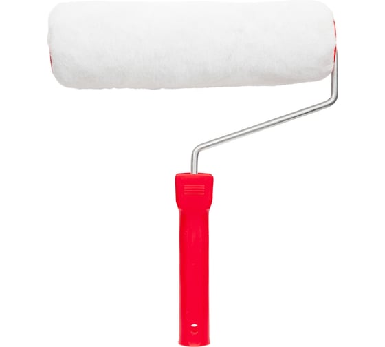 Изображение товара Валик Малярок "ТЕРМОФЬЮЖН" "Мех Иск." 230 мм D 48 мм, ворс 16 мм, плот. 470 гр/м2, быстросъемная ручка 6 мм, "" 515-0230