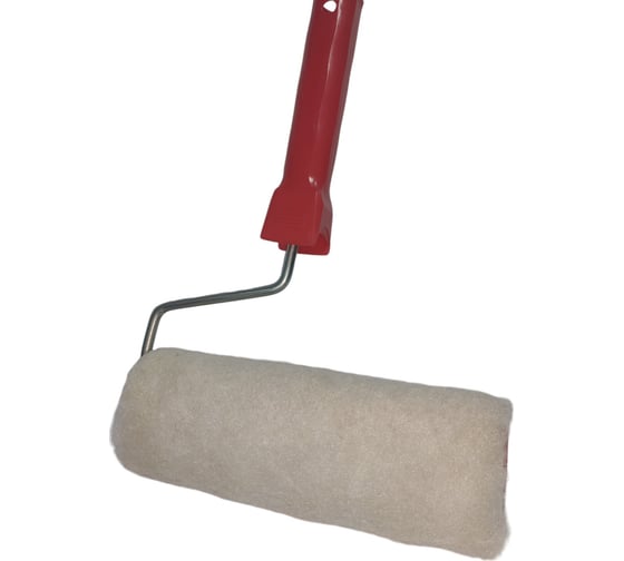 Изображение товара Валик Малярок "ТЕРМОФЬЮЖН" "Мех Нат." 150 мм D 48 мм, ворс 16 мм, плот. 540 гр/м2, быстросъемная ручка 6 мм, "" 535-0150