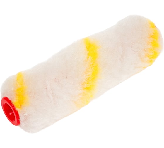 Изображение товара Ролик МИНИ Малярок "микрофибра" "ТЕРМОФЬЮЖН" "Желтая Борода" 100 мм D 16 мм, ворс 10 мм, плот. 680 гр/м2, под ручку 6 мм "" 750-2100