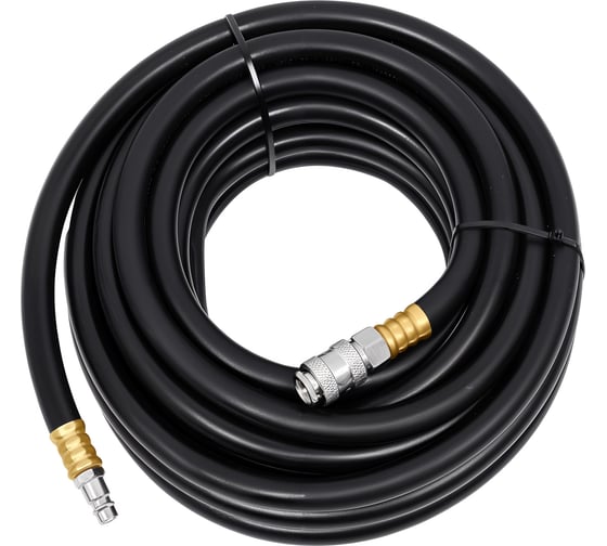 Изображение товара Шланг резиновый воздушный армированный (10 м; 20 атм; 10х17 мм) INTERTOOL PT-1734