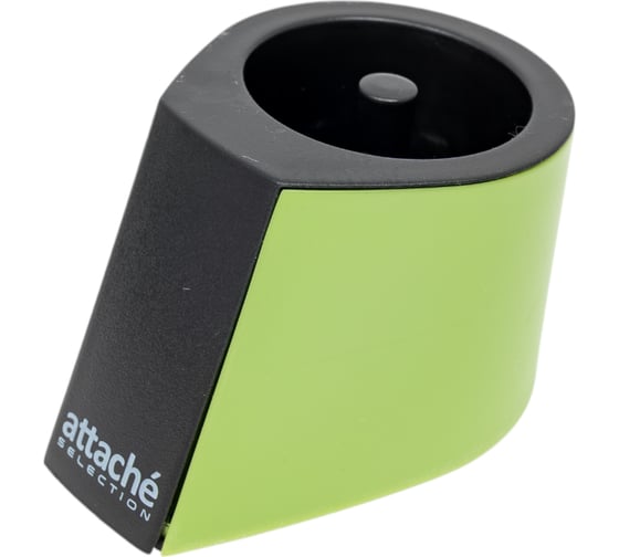 Изображение товара Скрепочница магнитная 12 шт в упаковке Attache Selection черный/зеленый 809693
