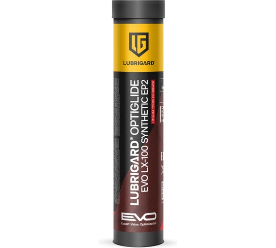 Изображение товара Пластичная смазка LUBRIGARD OPTIGLIDE EVO LX-100 Synthetic EP2 (20x400 гр) LGEOGLX100SYNEP2RCC20