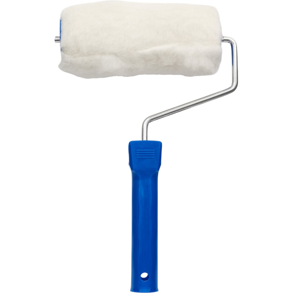 Изображение товара Валик Малярок мех нат 150 мм D 50 мм петельный с ручкой для профессиональной окраски