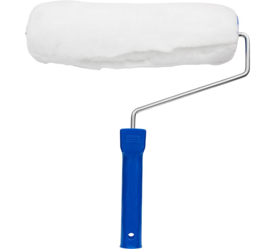 Изображение товара Валик Малярок мех иск. 250 мм D 50 мм, ворс 20 мм, плот. 400 гр/м2, ручка 6 мм "" 150-0250