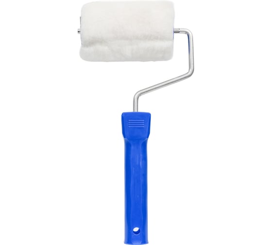 Изображение товара Валик Малярок мех нат. 100 мм D 50 мм, ворс 12 мм, плот. 450 гр/м2, ручка 6 мм "" 350-0100