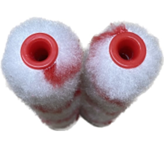 Изображение товара Набор МИНИ Малярок Валик + 2 Ролика "микрофибра" "ТЕРМОФЬЮЖН" "Желтая Борода" 75 мм D 16 мм, ворс 10 мм, плот. 680 гр/м2, под ручку 6 мм "" 750-4075