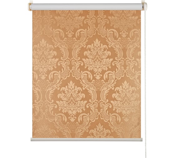 Изображение товара Рулонная штора ПраймДекор Тегеран миниролло blackout, бронза, 43х170 см 23043099