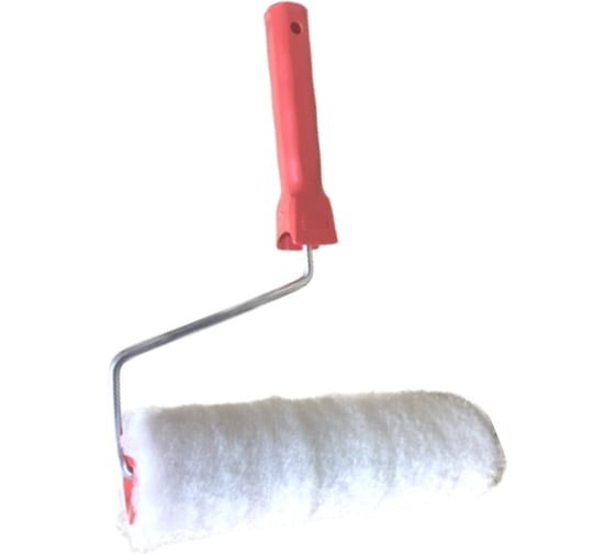 Изображение товара Набор МИНИ Малярок Валик + 2 Ролика "ТЕРМОФЬЮЖН" "Мех Иск." 100 мм D 16 мм, ворс 16 мм, плот. 470 гр/м2, под ручку 6 мм "" 515-4100