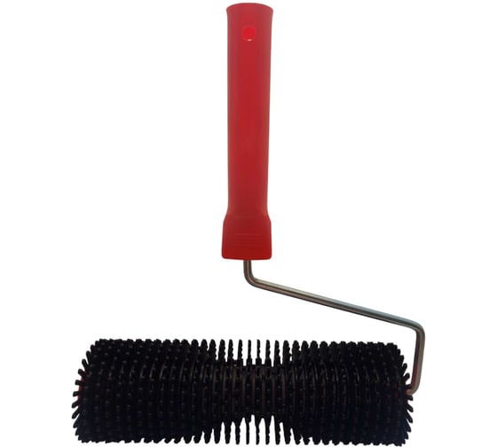 Изображение товара Валик Малярок 200 мм игла 13 мм, игольчатый для наливных полов с ручкой, "Штукатурыч" 788-0200