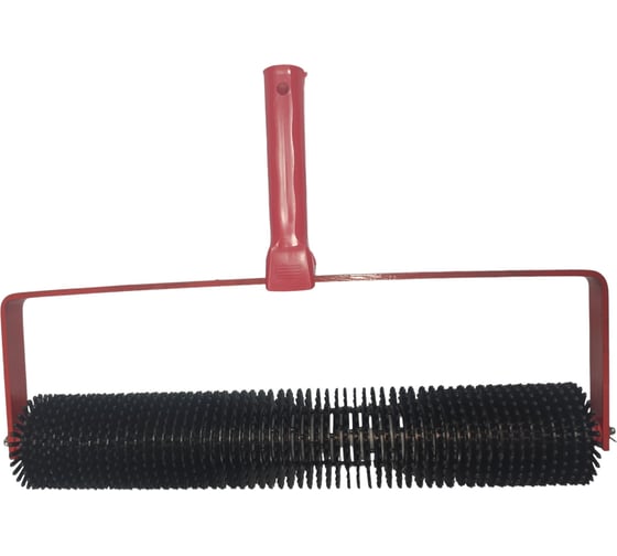 Изображение товара Валик Малярок 300 мм игла 13 мм, игольчатый для наливных полов с ручкой, (скоба) "Штукатурыч" 788-0300