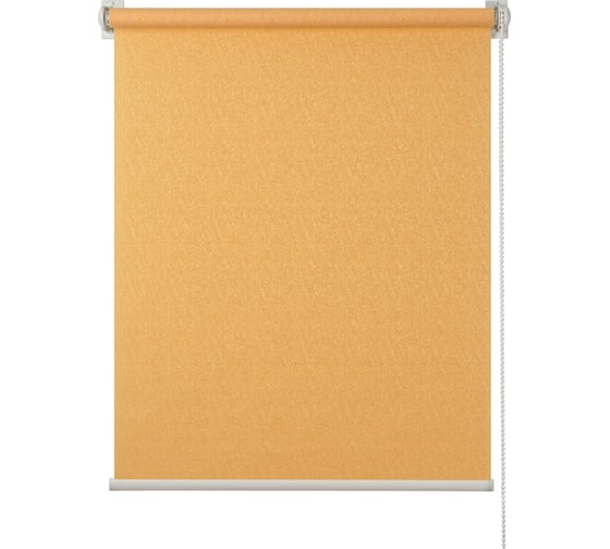 Изображение товара Рулонная штора ПраймДекор жаккард, желтый, 57х170 см 3057102