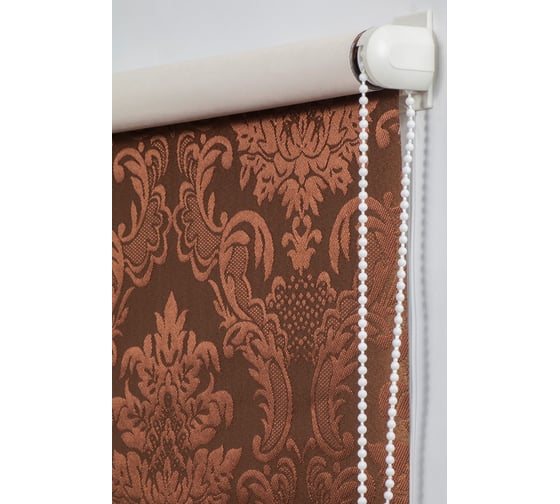 Изображение товара Рулонная штора ПраймДекор Тегеран миниролло blackout, медь, 90х170 см 23090100