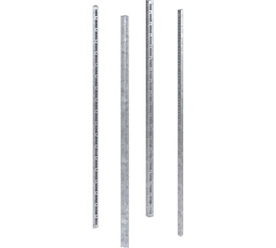 Изображение товара Стойки вертикальные КЭАЗ оцинкованные, В=2200мм, без дополнительных креплений, 4шт 306707
