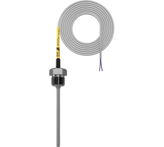 Изображение товара Датчик температуры КЭАЗ погружной OptiSensor ESTF-PT1000-100-PVC-2 286497