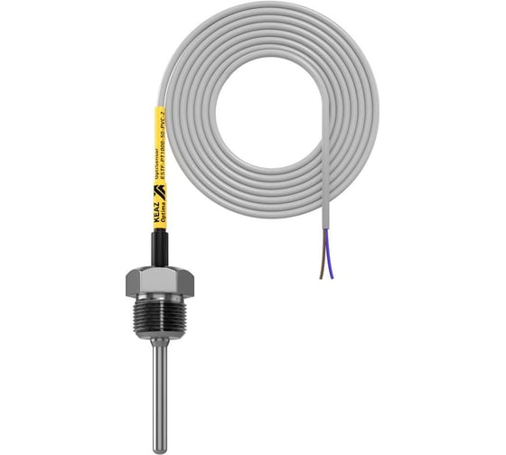 Изображение товара Датчик температуры КЭАЗ погружной OptiSensor ESTF-PT1000-50-PVC-2 285967