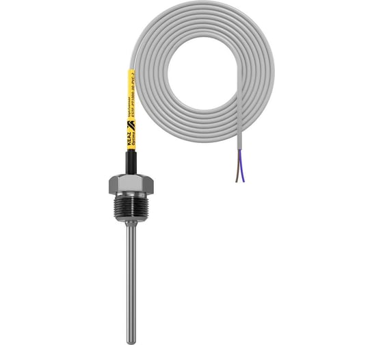 Изображение товара Датчик температуры КЭАЗ погружной OptiSensor ESTF-PT1000-80-PVC-2 286496