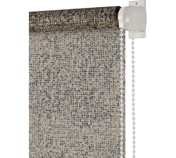 Изображение товара Рулонная штора ПраймДекор Мозаика миниролло, бежевый, 48x170 см 42048002