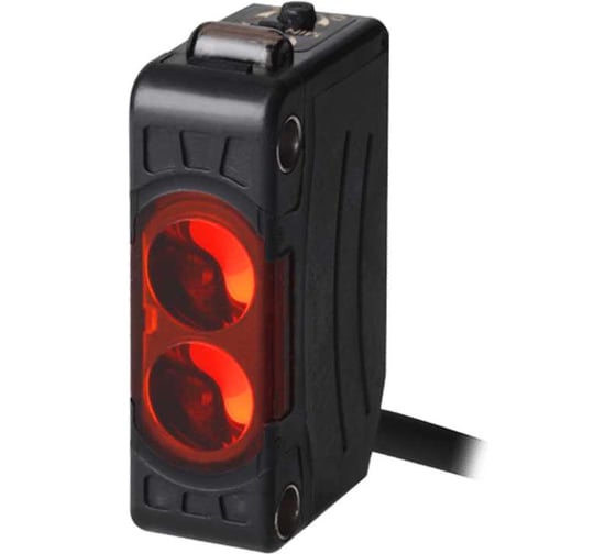 Изображение товара Фотоэлектрический датчик Autonics BJ300-DDT, кабель 2м, NPN, 12-24В, артикул A1650000195R