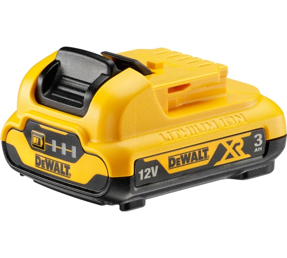 Изображение товара Аккумулятор Dewalt DCB124, Li-Ion, 12 В, 3 Ач DCB124-XJ