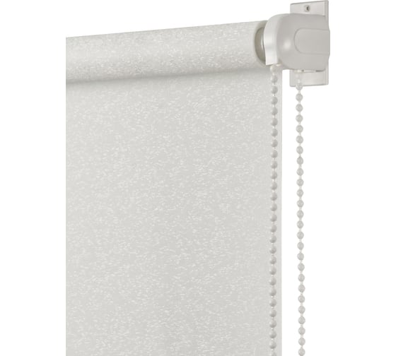 Изображение товара Рулонная штора ПраймДекор жаккард миниролло, слоновая кость, 83х170 см 3083012