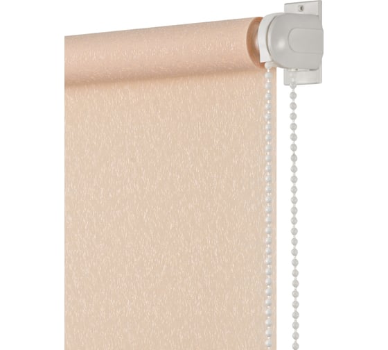 Изображение товара Рулонная штора ПраймДекор жаккард миниролло, персиковый, 83х170 см 3083013