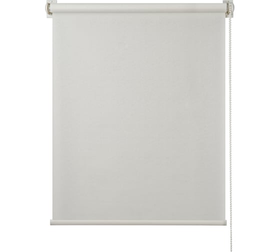 Изображение товара Рулонная штора ПраймДекор жаккард миниролло, слоновая кость, 98х170 см 3098012