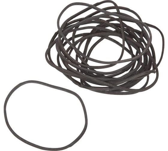 Изображение товара Универсальная резинка Attache 500г диам.60мм. Черный, 900 шт в уп 770563