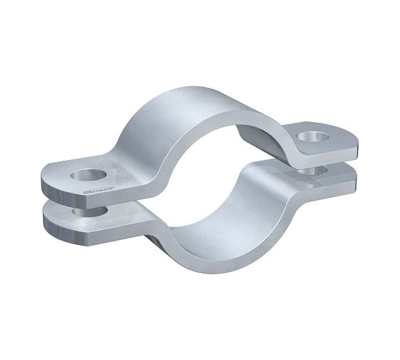 Изображение товара Хомут трубный ЦКИ DIN3567 ТИП A 89 половина Хомут а грунт 1 шт 5328519