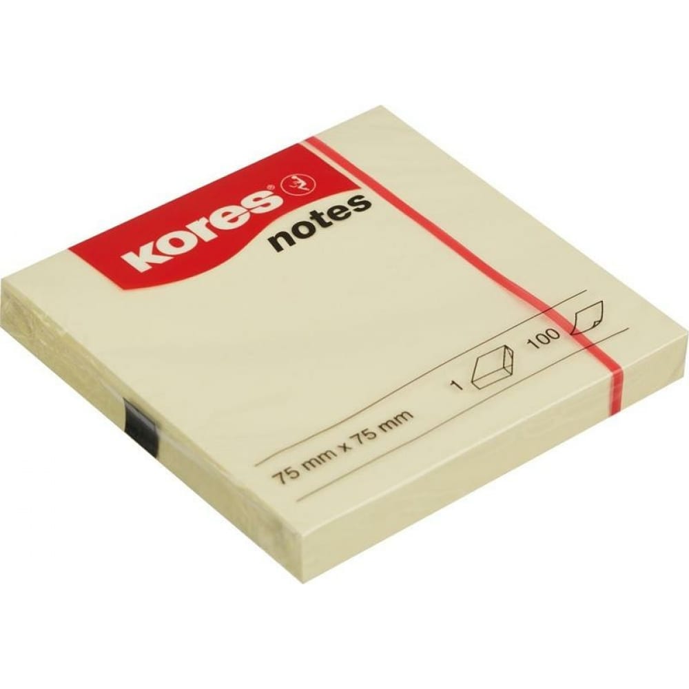 Бумажный блок-кубик для заметок Kores