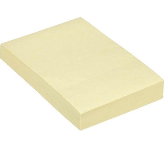 Изображение товара Бумажный блок-кубик 12 шт в упаковке Kores для заметок 75х50 желтая 100л. 46057 56395