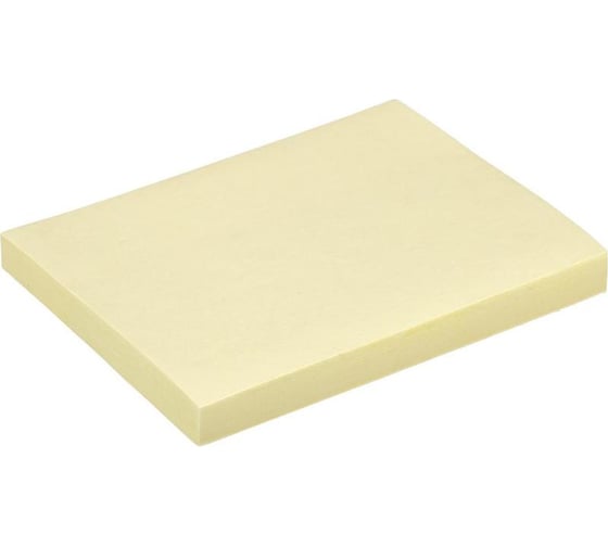 Изображение товара Бумажный блок-кубик 12 шт в упаковке Kores для заметок 100х75 желтая 100л. 46100 56392