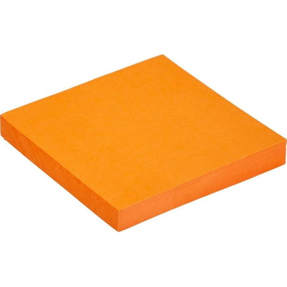 Бумажный блок-кубик для заметок Kores лента атласная 20 мм × 23 ± 1 м неоновый оранжевый 145