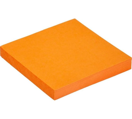 Изображение товара Бумажный блок-кубик 12 шт в упаковке Kores для заметок 75х75 неоновая оранжевая 100л. 47074 330459