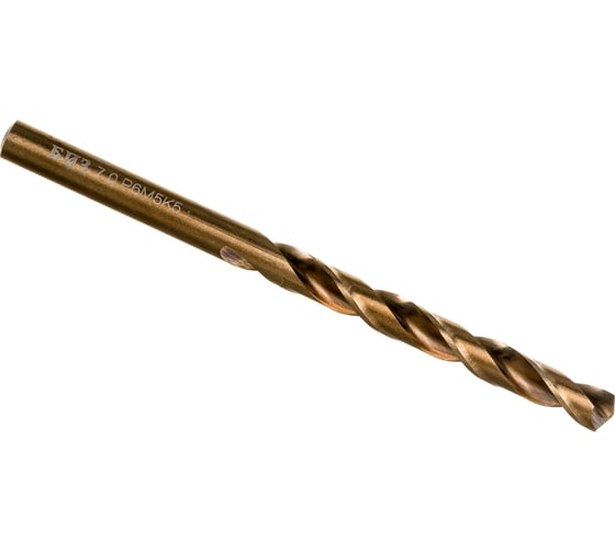 Изображение товара Сверло по металлу КОБАЛЬТ (7х69х109 мм; Р6М5К5; класс А1) Gigant GT-144