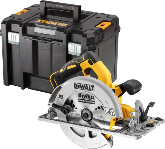 Изображение товара Аккумуляторная дисковая пила Dewalt 18 В, 184 мм, 5800 об/мин, без АКБ и ЗУ, в кейсе TSTAK DCS572NT DCS572NT-XJ