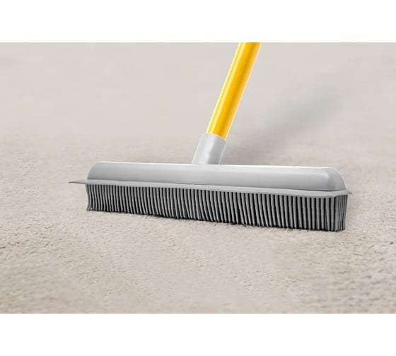 Изображение товара Резиновая щётка для пола Apex Rubber с ручкой 120 см 11622-ВИ