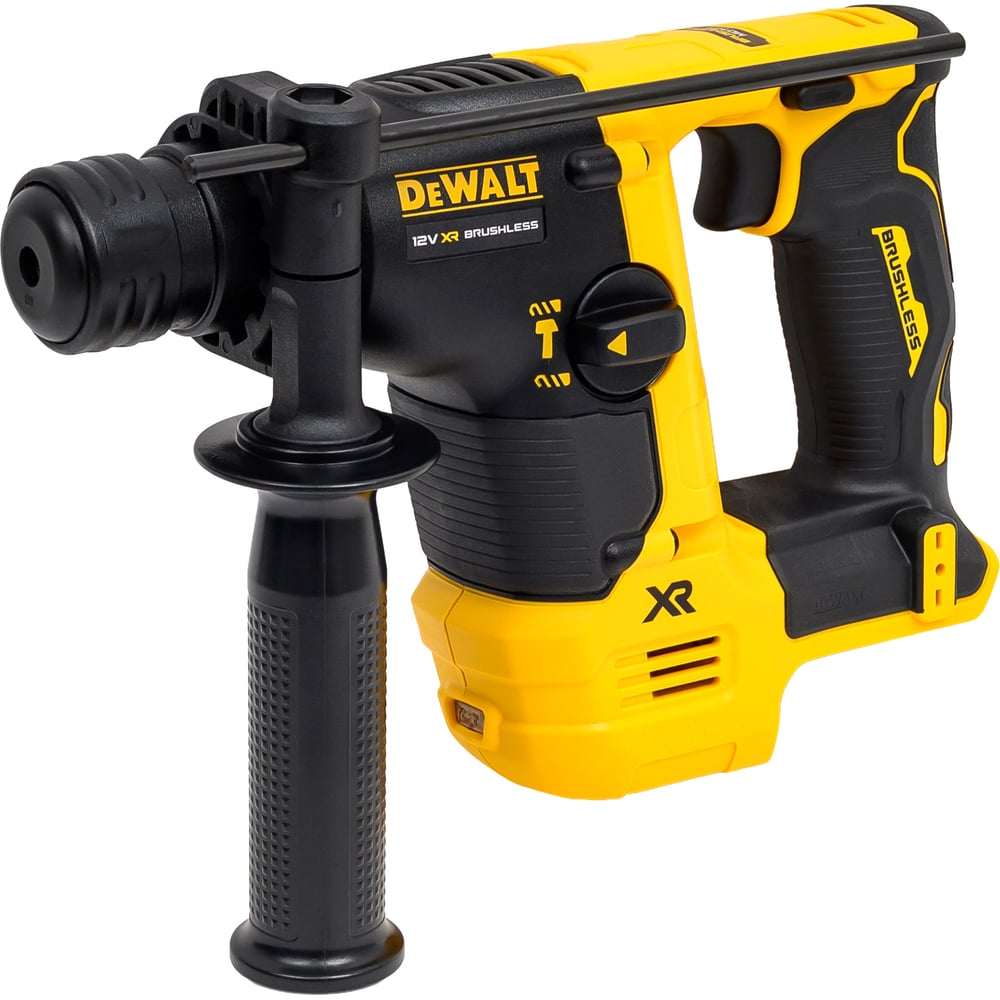 Изображение товара Аккумуляторный перфоратор DEWALT DCH072NT, 12 В, 1.2 Дж, 4280 уд/мин, без АКБ и ЗУ, в кейсе DCH072NT-QW