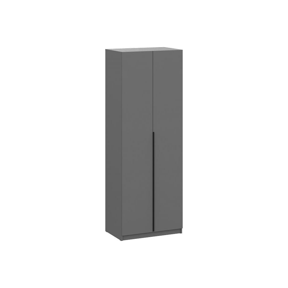 Изображение товара Двухстворчатый шкаф Woodville Даиго графит серый 2216х801х506 мм