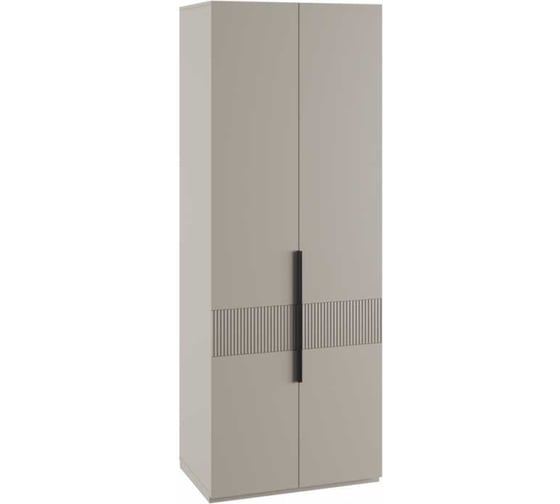 Изображение товара Шкаф двустворчатый Woodville Ника бежевый мат-05/кашемир 593591