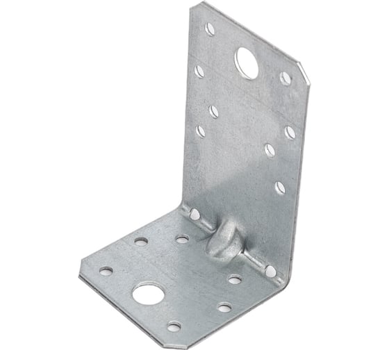 Изображение товара Крепежный угол усиленный Zitar 55х50х90 цинк 141936