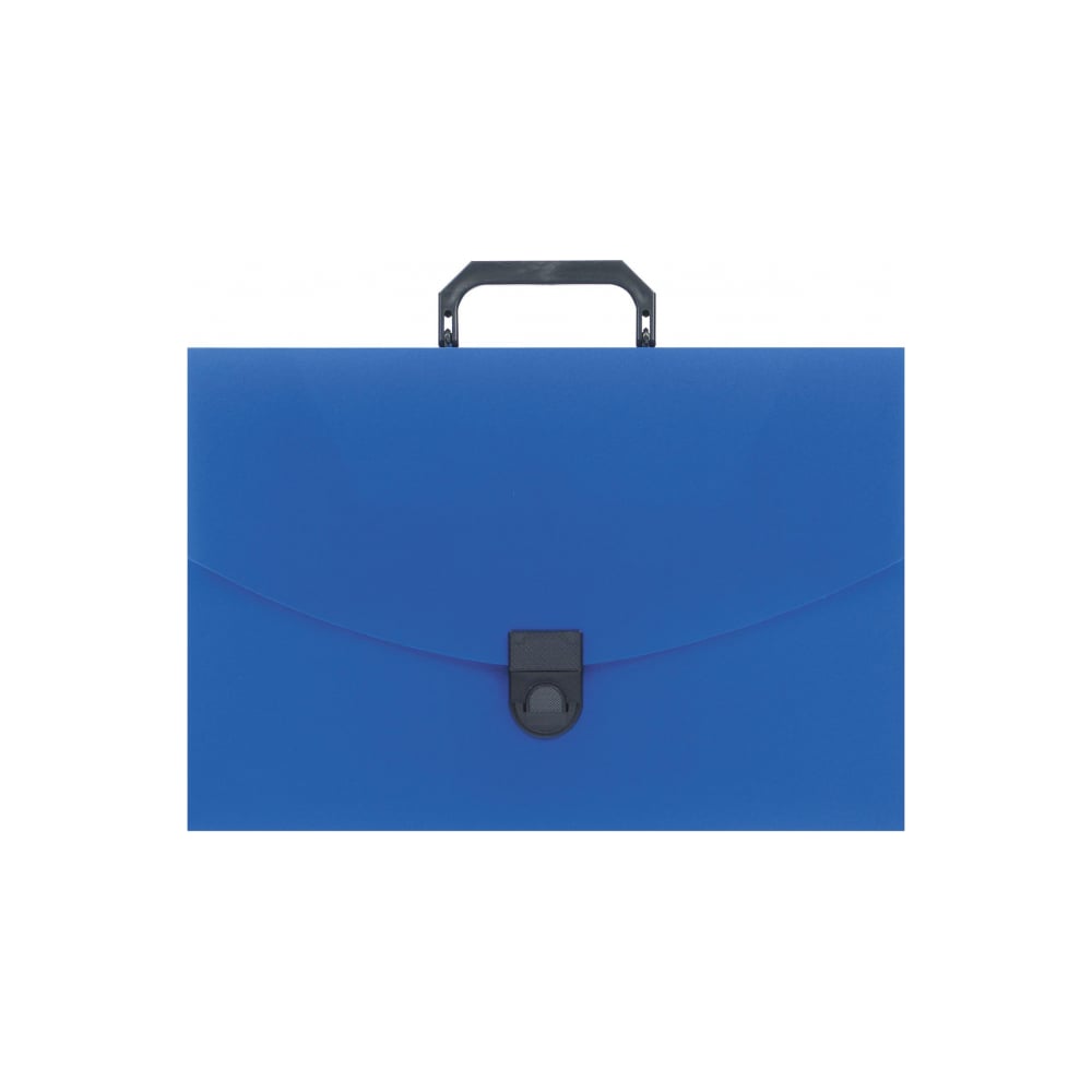 Пластиковая папка-портфель Attache папка а4 325 х 230 х 25 мм 0 5 мм пластиковая молния вокруг ная офис пм а4 11 голубая