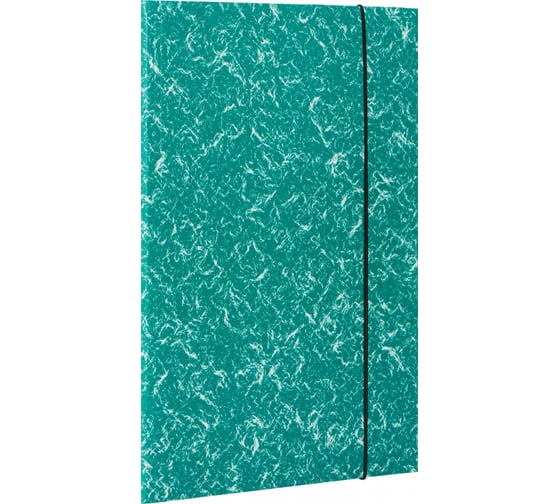 Изображение товара Картонная папка 40 шт в упаковке Attache на резинке зеленый 478271